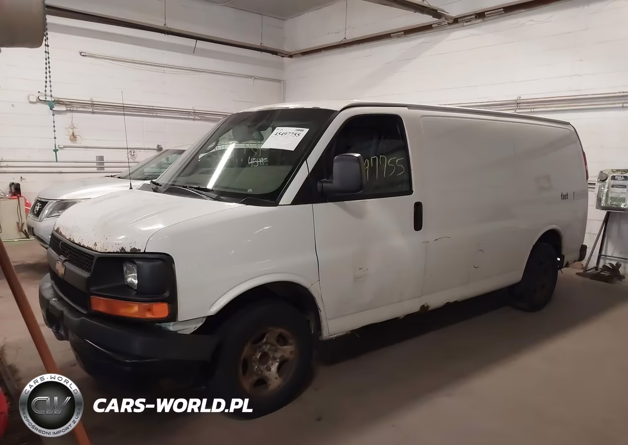2008 Chevrolet Express Work Van VIN:1GCFG15X081186307 - 2