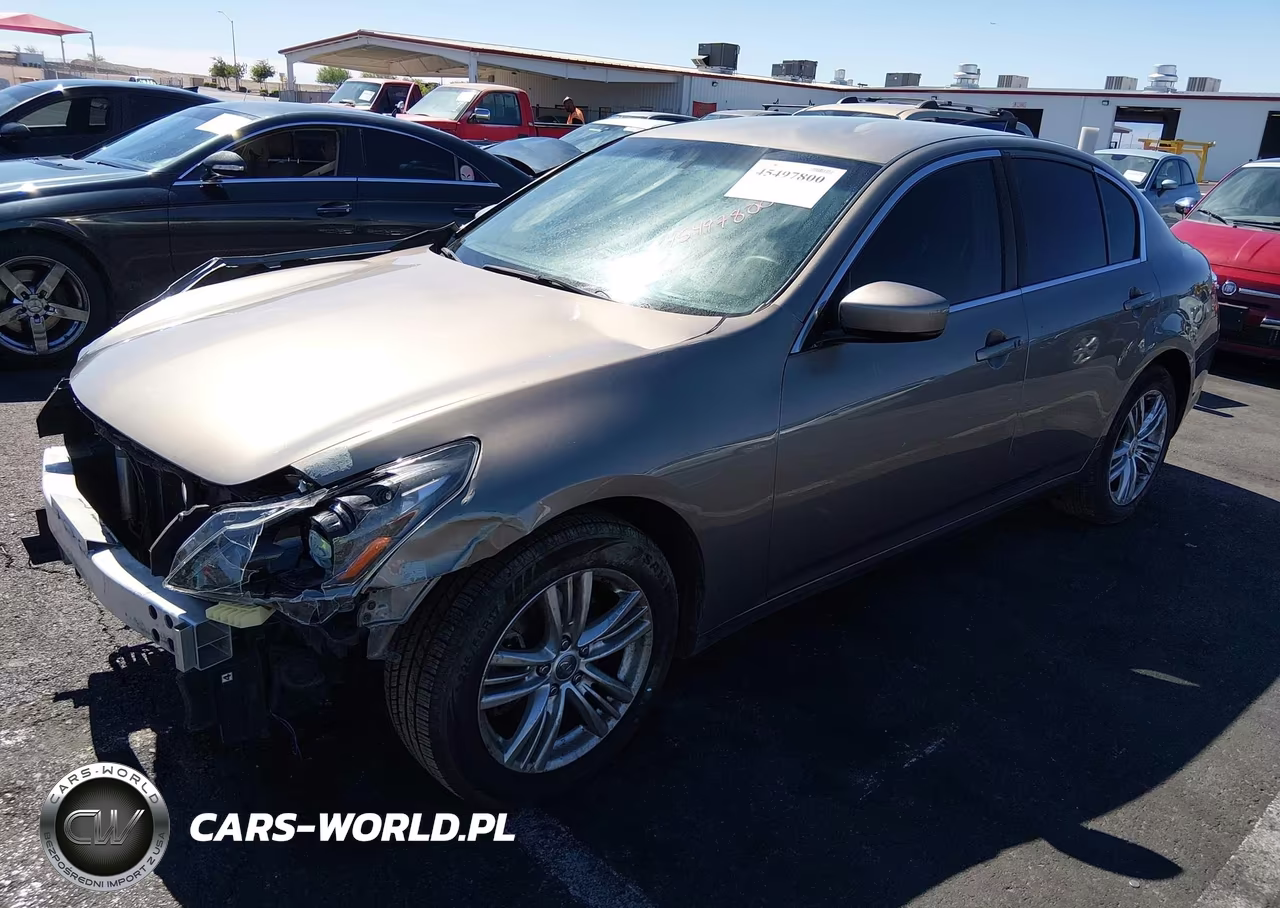 2013 Infiniti G37X VIN:JN1CV6ARXDM353488 - 2