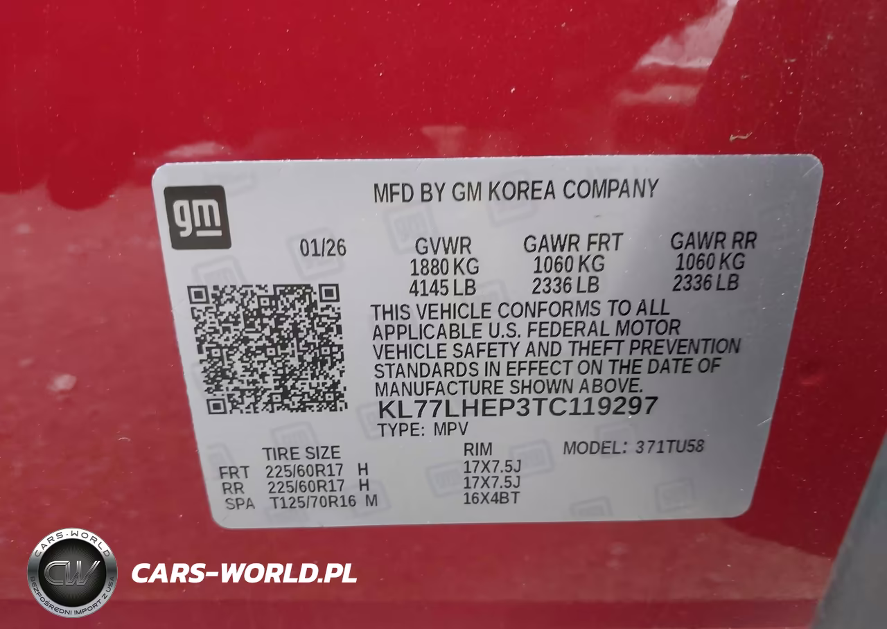 2026 Chevrolet Trax Fwd Lt VIN:KL77LHEP3TC119297 - 9