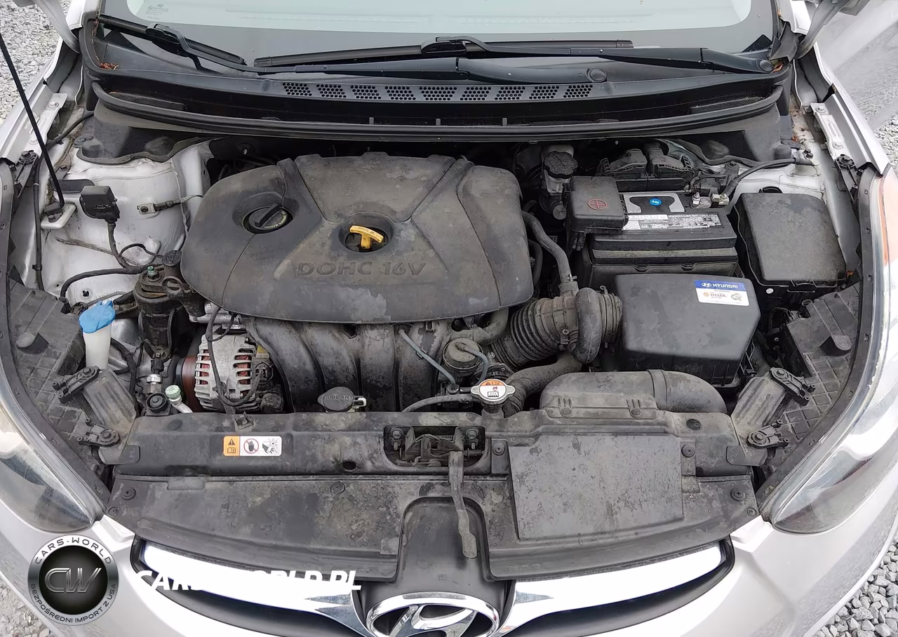2013 Hyundai Elantra Gls VIN:KMHDH4AE5DU712218 - 10