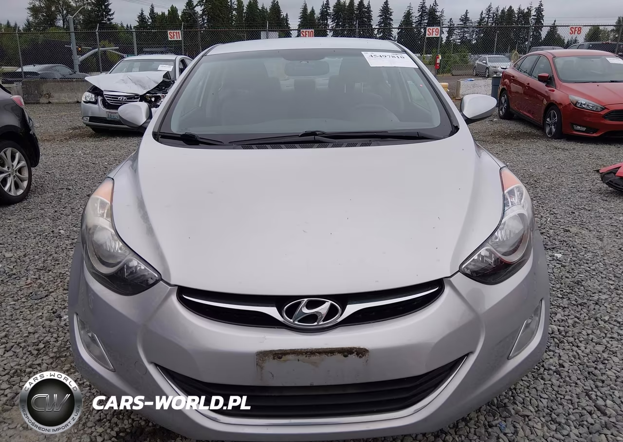 2013 Hyundai Elantra Gls VIN:KMHDH4AE5DU712218 - 11