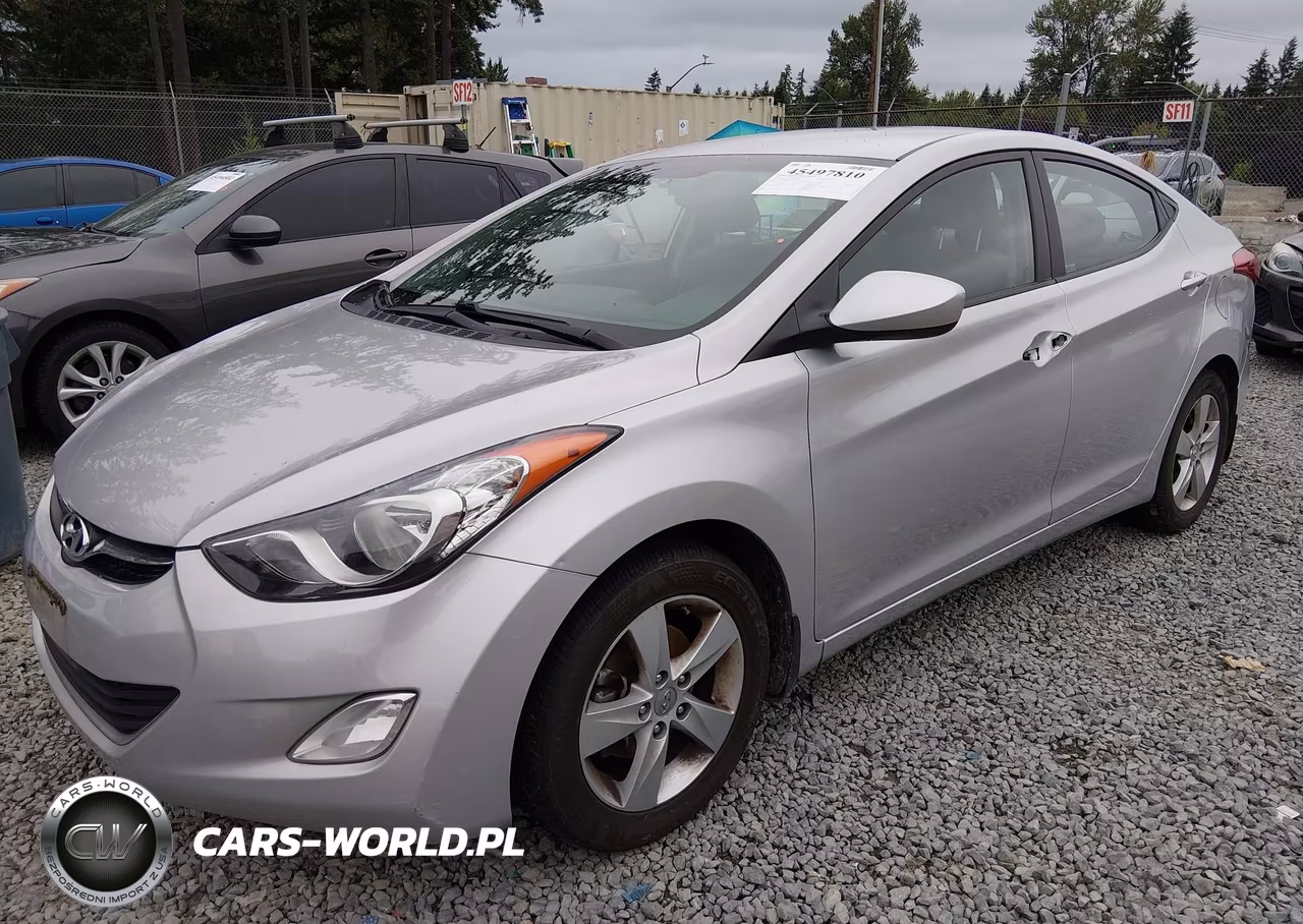2013 Hyundai Elantra Gls VIN:KMHDH4AE5DU712218 - 2