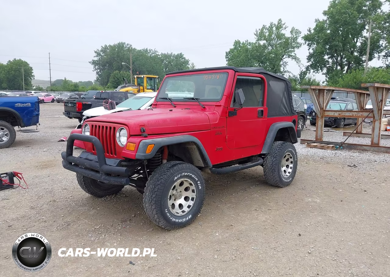 2000 Jeep Wrangler Sport VIN:1J4FA49S1YP702859 - 2