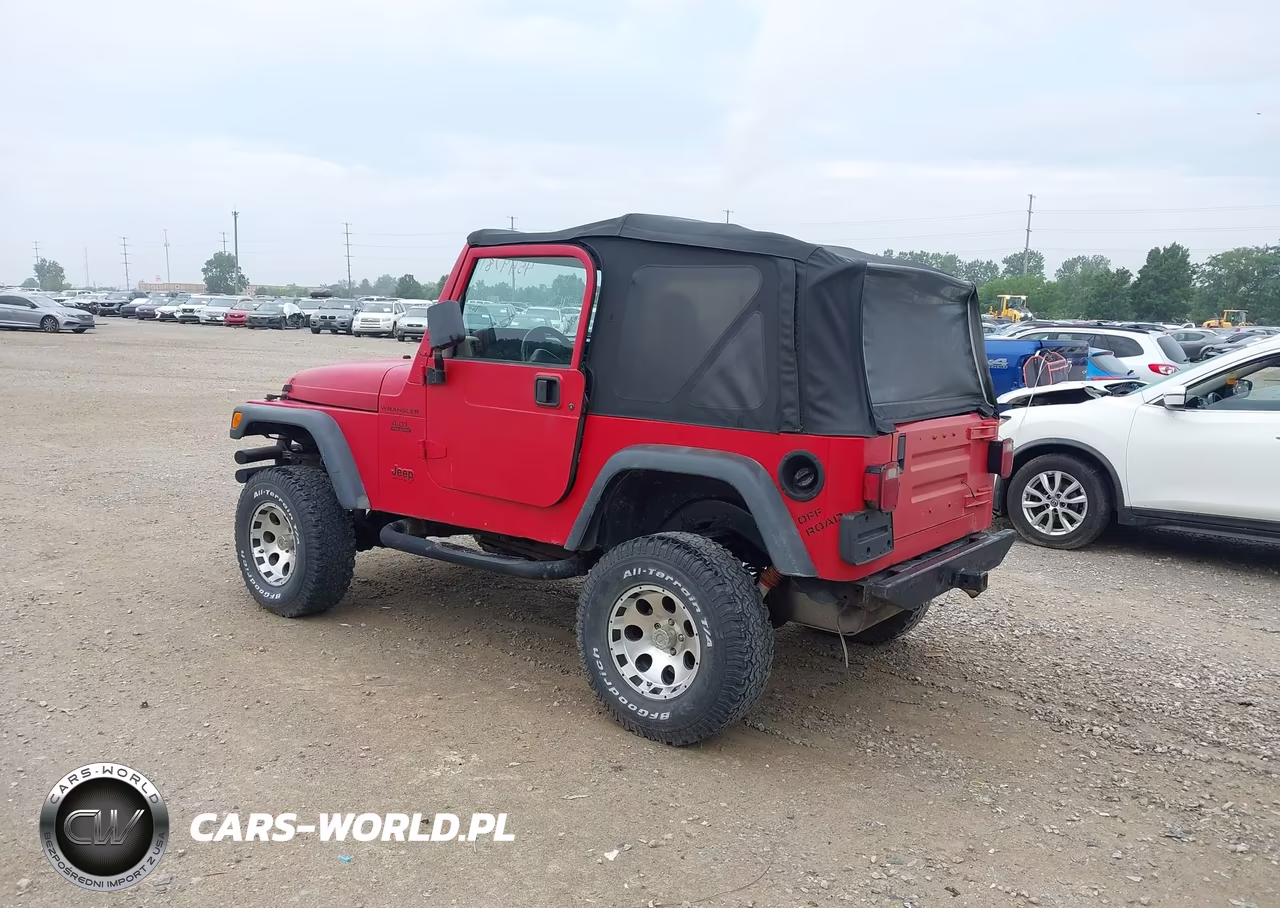 2000 Jeep Wrangler Sport VIN:1J4FA49S1YP702859 - 3