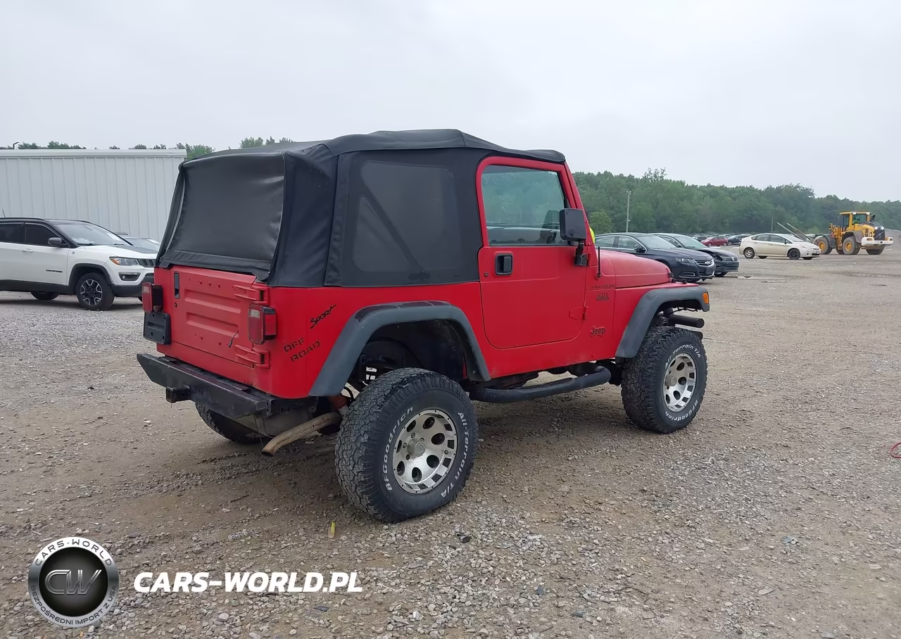 2000 Jeep Wrangler Sport VIN:1J4FA49S1YP702859 - 4