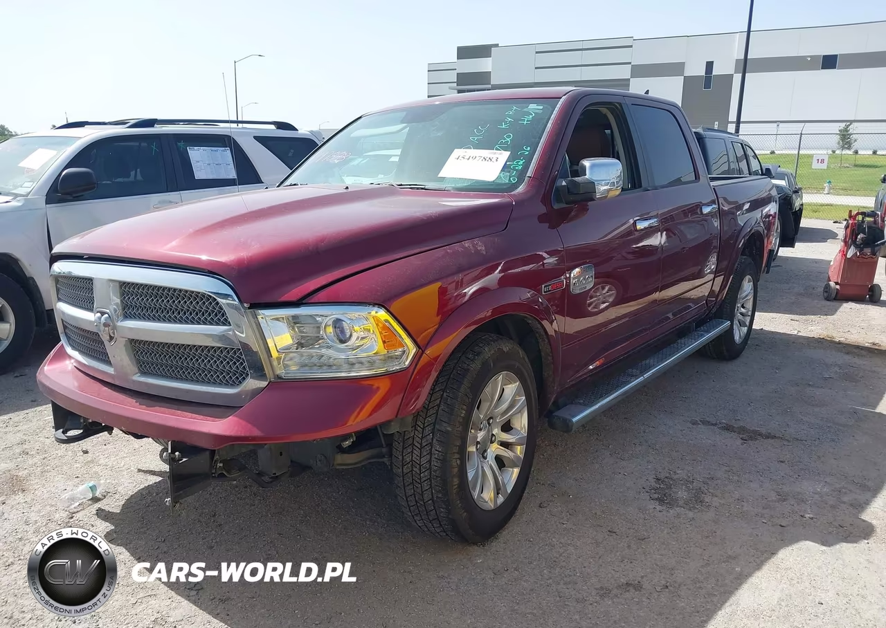 2016 Ram 1500 Longhorn VIN:1C6RR7PM1GS366165 - 2