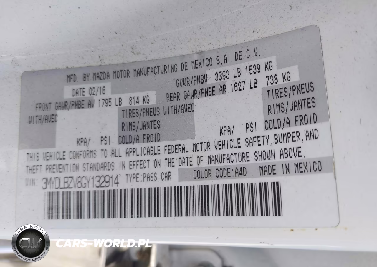 2016 Scion Ia VIN:3MYDLBZV8GY132914 - 9
