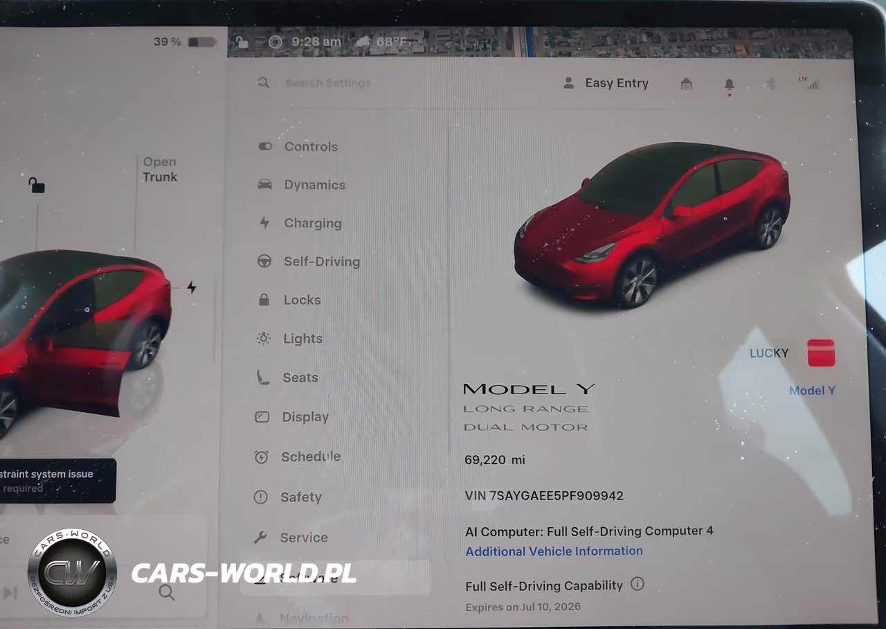 2023 Tesla Model Y Awd-Long Range Dual Motor All-Wheel Drive VIN:7SAYGAEE5PF909942 - 7