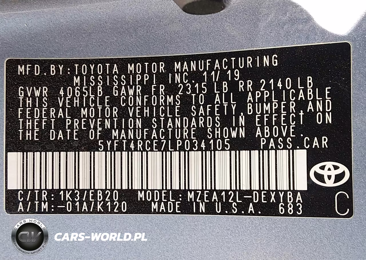 2020 Toyota Corolla Xse VIN:5YFT4RCE7LP034105 - 9