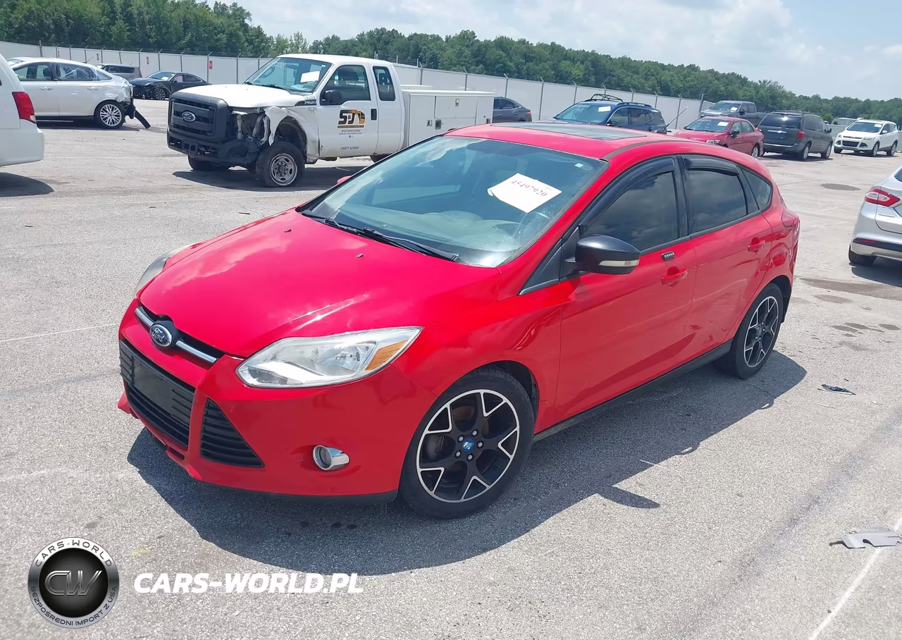 2012 Ford Focus Se VIN:1FAHP3K28CL408933 - 2