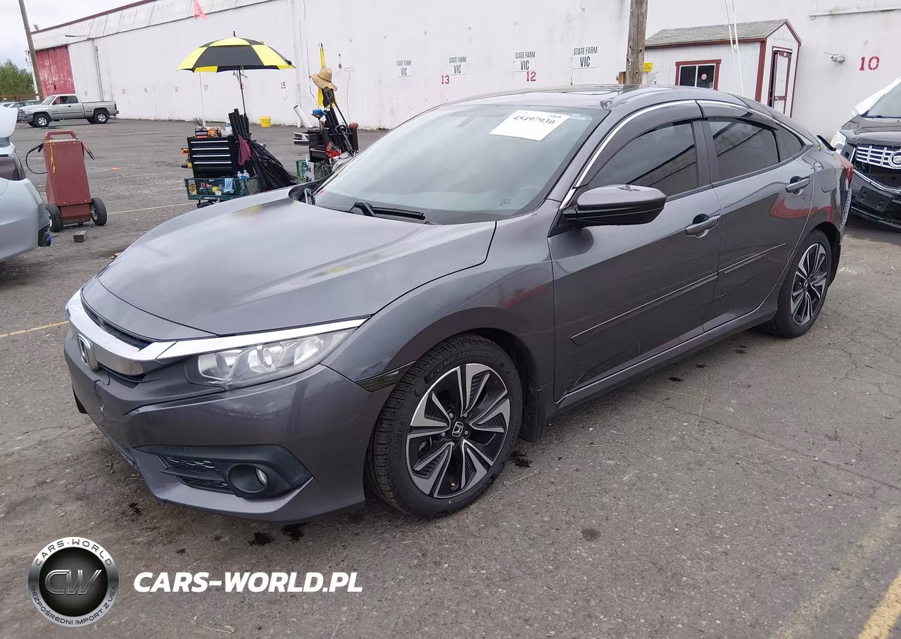 2017 Honda Civic Ex-L VIN:19XFC1F71HE210976 - 2