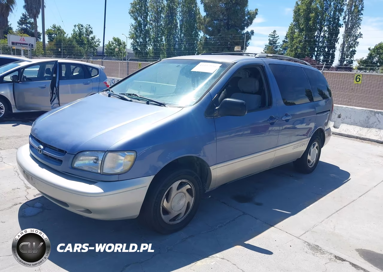 1999 Toyota Sienna Xle VIN:4T3ZF13C1XU108585 - 2