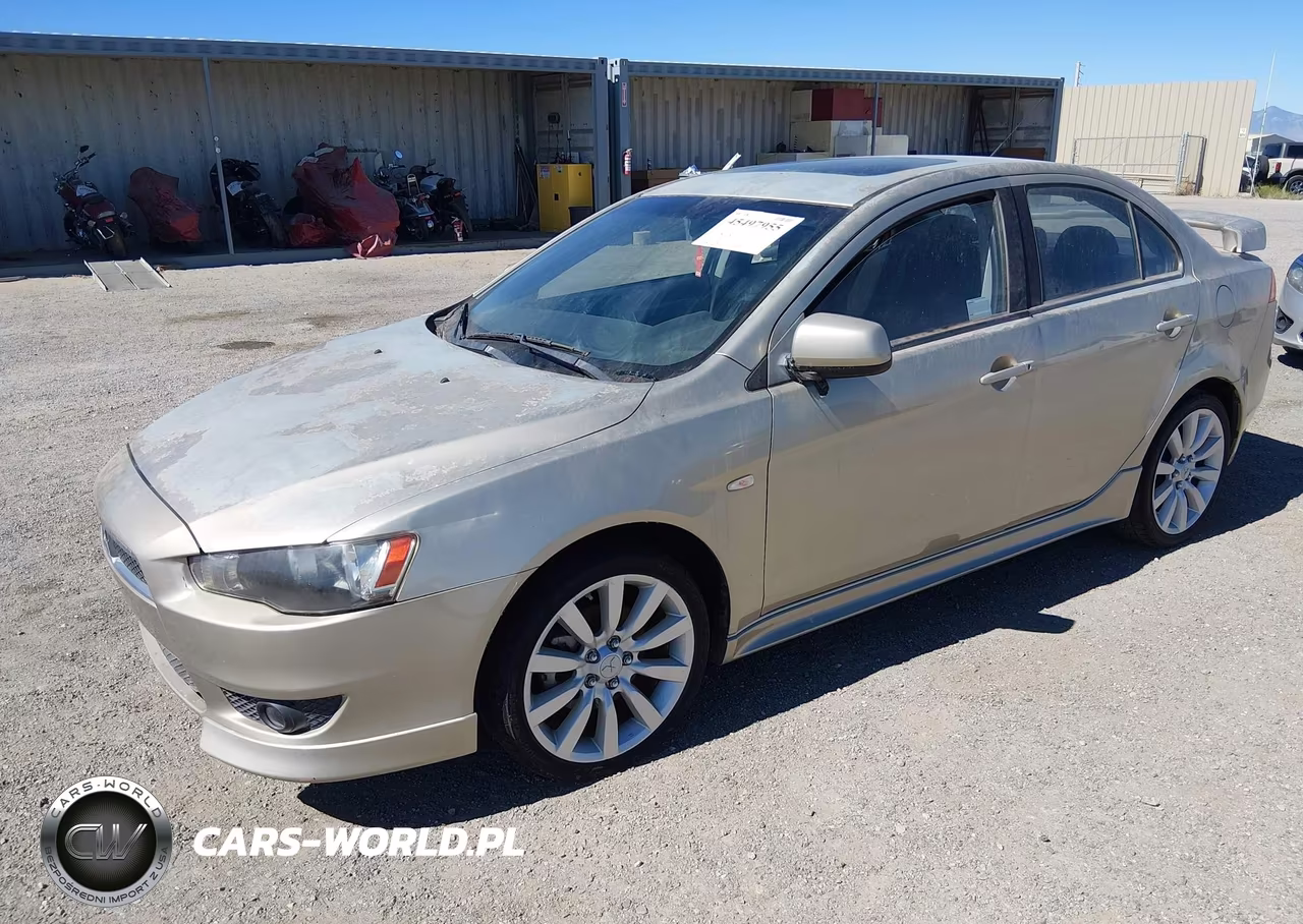 2008 Mitsubishi Lancer Gts VIN:JA3AU86U28U023624 - 2