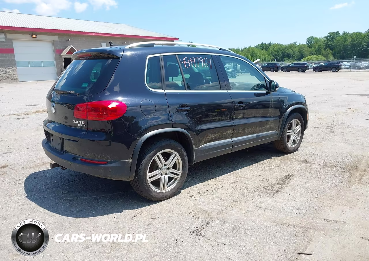 2012 Volkswagen Tiguan Sel VIN:WVGBV7AX2CW591895 - 4