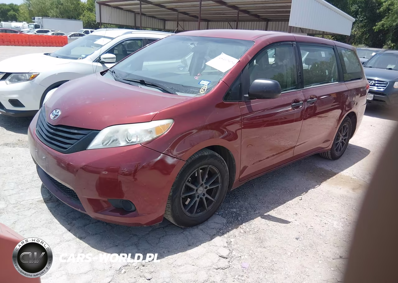 2013 Toyota Sienna L V6 7 Passenger VIN:5TDZK3DC2DS281602 - 2