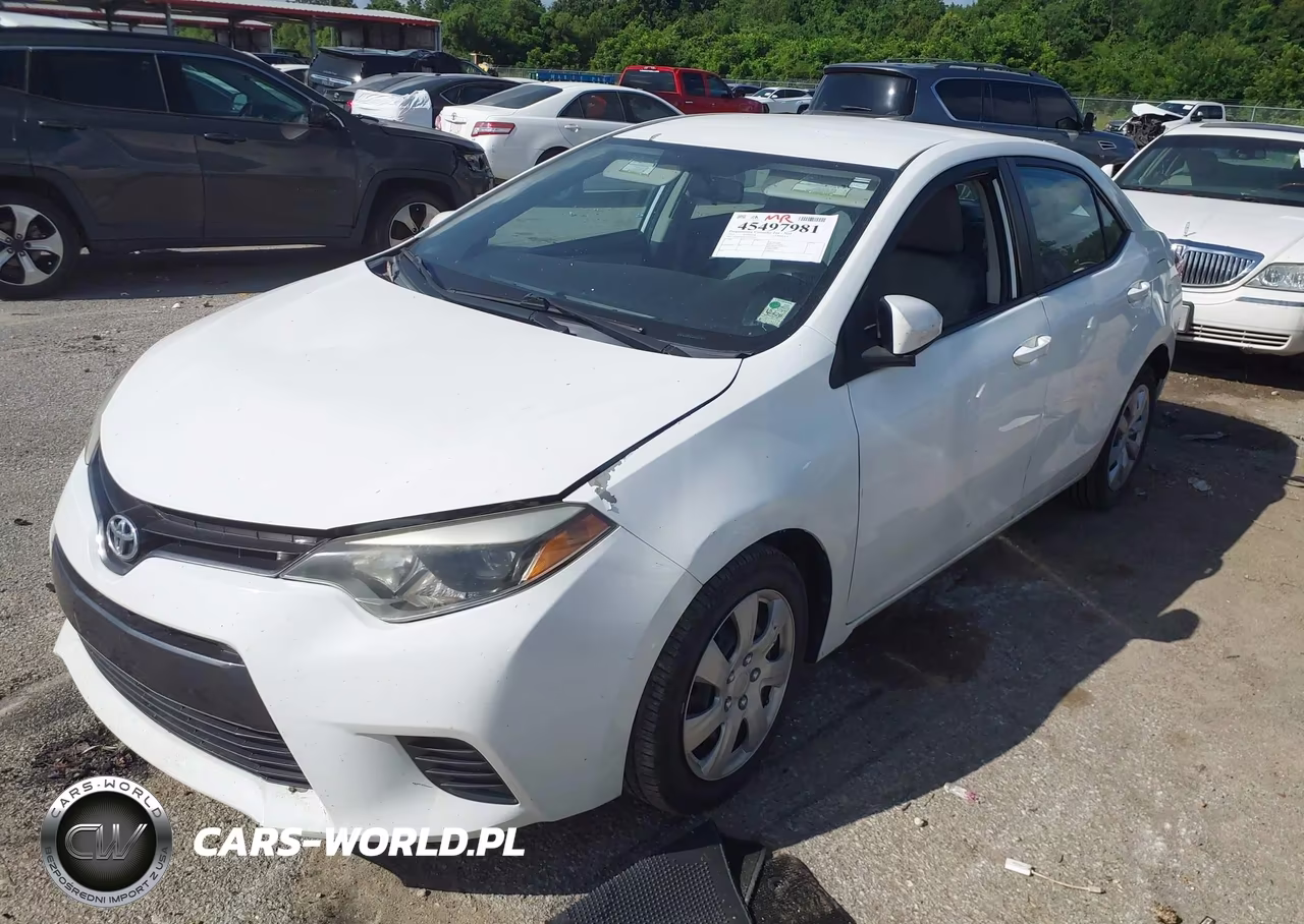 2015 Toyota Corolla Le VIN:5YFBURHE2FP233474 - 2