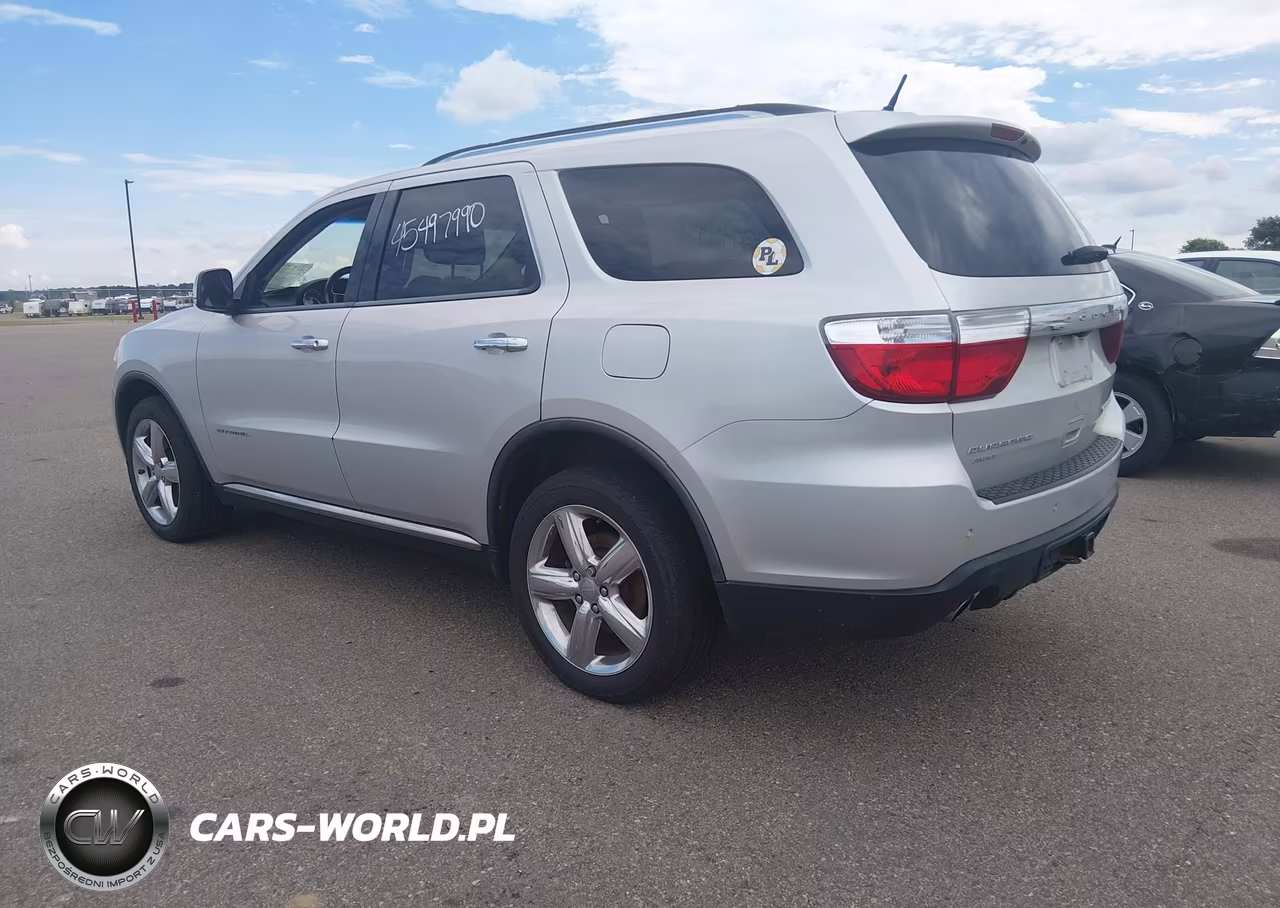 2012 Dodge Durango Citadel VIN:1C4SDJET8CC192566 - 3