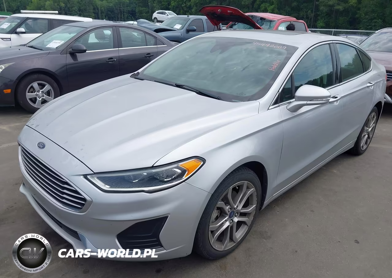 2019 Ford Fusion Sel VIN:3FA6P0CD8KR118164 - 2