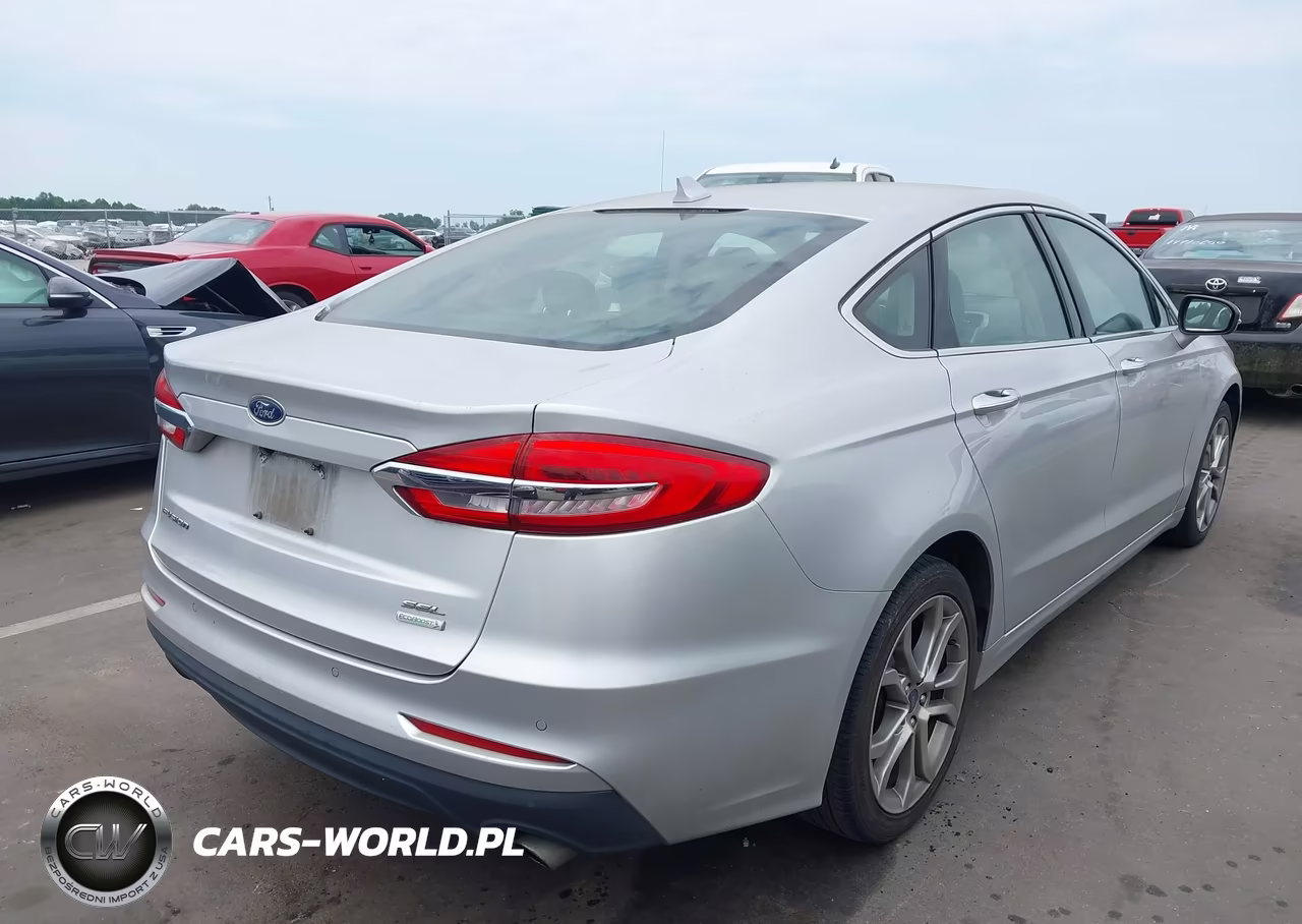 2019 Ford Fusion Sel VIN:3FA6P0CD8KR118164 - 4