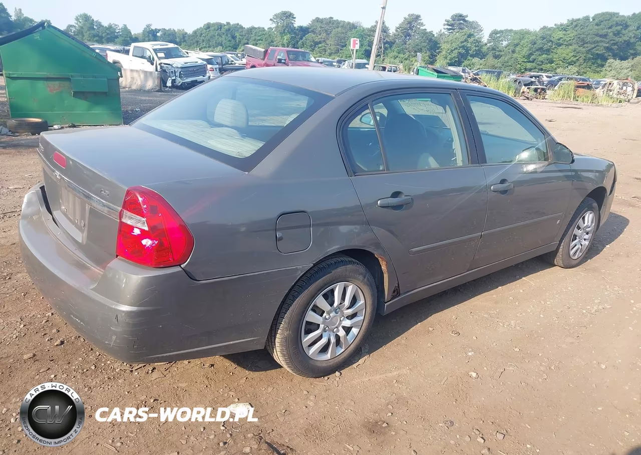 2007 Chevrolet Malibu Ls W-1Fl VIN:1G1ZS58F27F181562 - 4