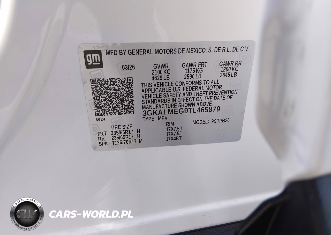 2026 GMC Terrain Fwd Elevation VIN:3GKALMEG9TL465879 - 9