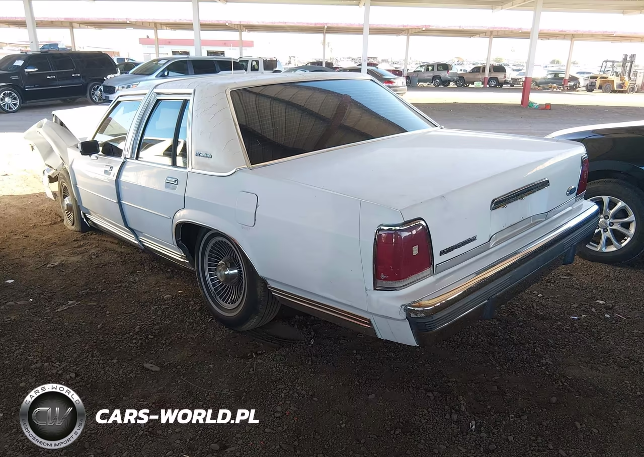 1990 Ford Crown Victoria Lx VIN:2FACP74F9LX137787 - 3