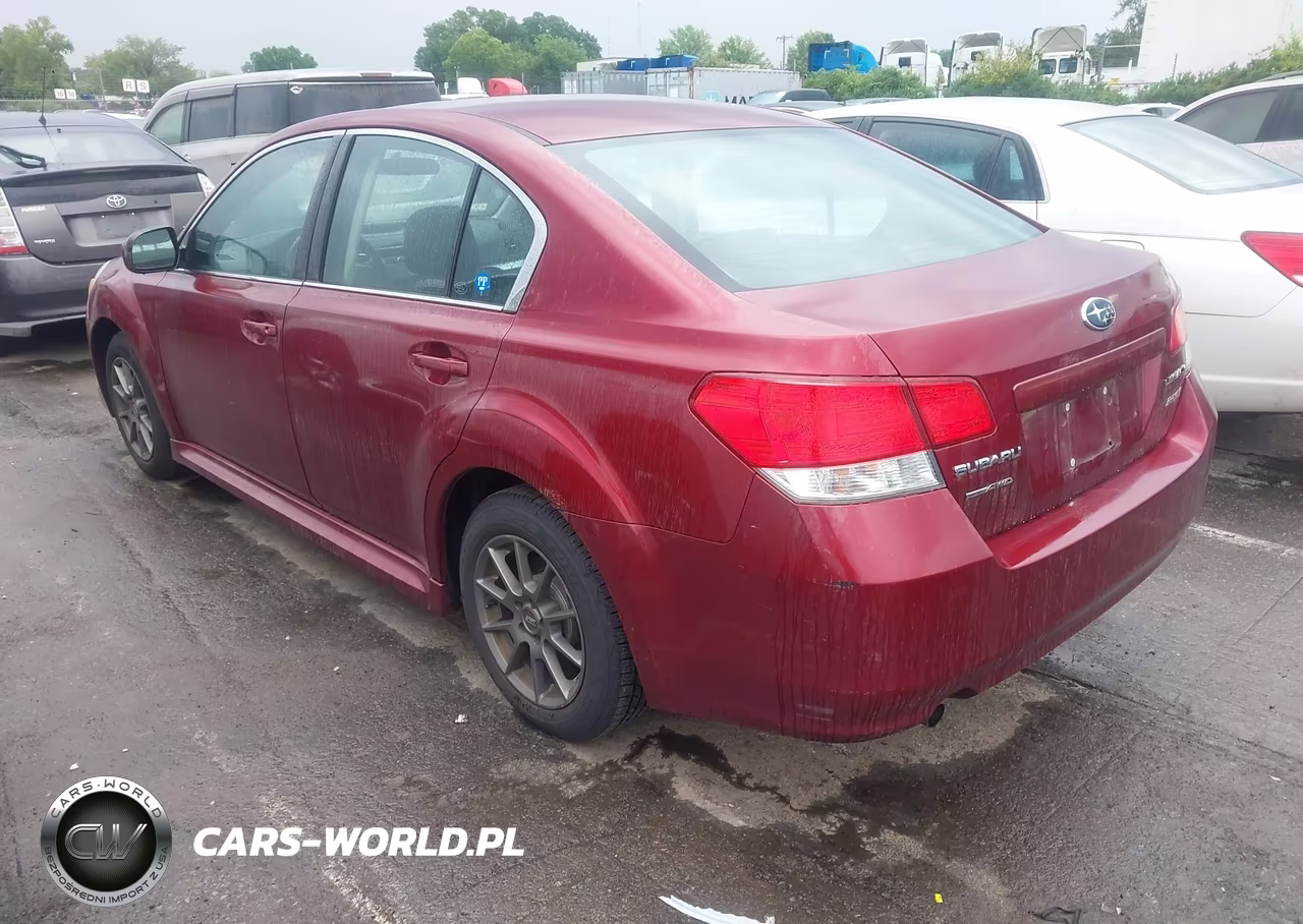 2011 Subaru Legacy 2.5I Premium VIN:4S3BMBC6XB3240702 - 3