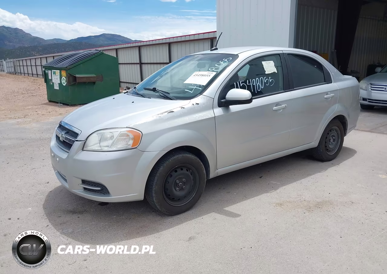 2011 Chevrolet Aveo Ls VIN:KL1TD5DE7BB137018 - 2