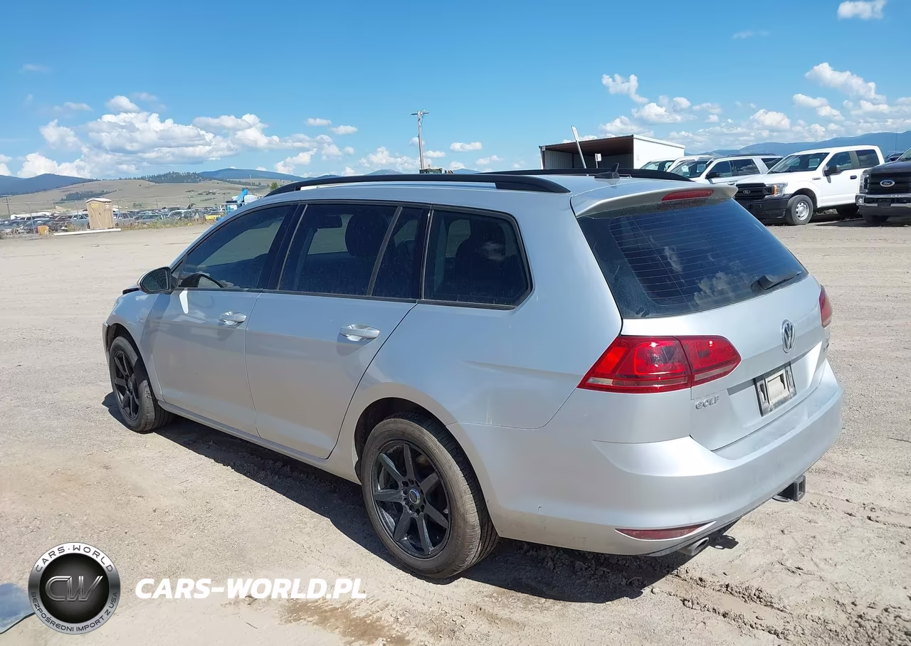 2017 Volkswagen Golf Sportwagen Tsi S VIN:3VW017AU6HM518787 - 3