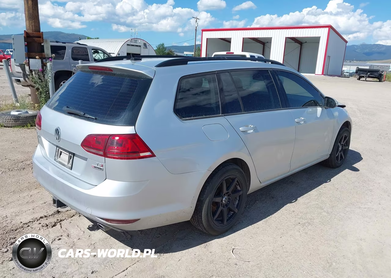 2017 Volkswagen Golf Sportwagen Tsi S VIN:3VW017AU6HM518787 - 4