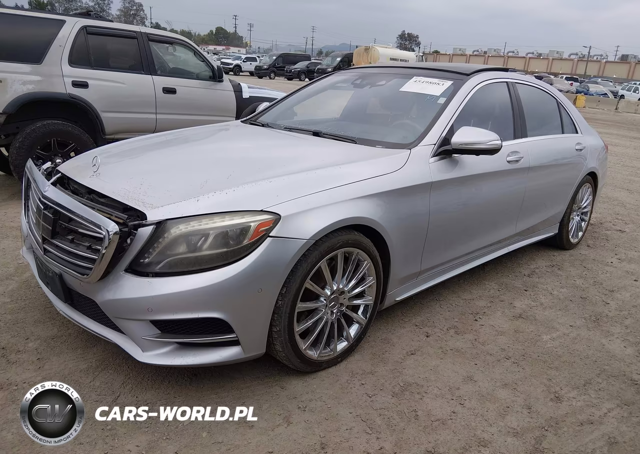 2015 Mercedes-Benz S 550 VIN:WDDUG8CB4FA203507 - 2