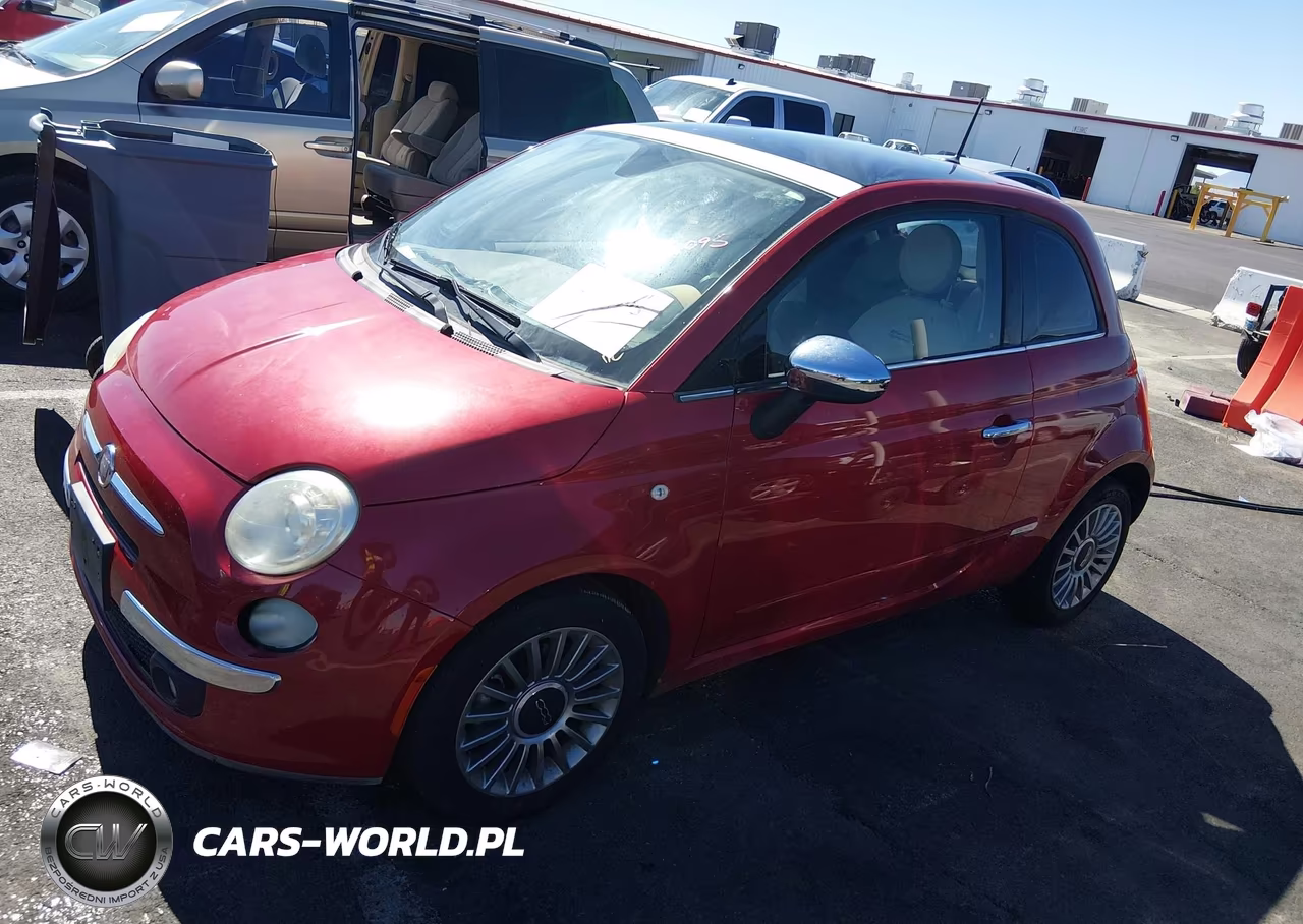 2012 Fiat 500 Lounge VIN:3C3CFFCR9CT117774 - 2