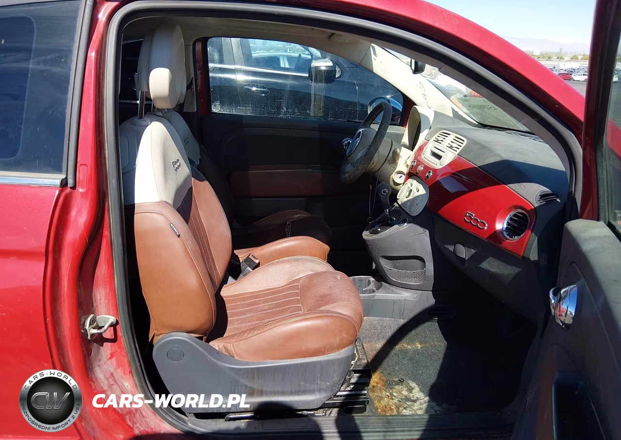 2012 Fiat 500 Lounge VIN:3C3CFFCR9CT117774 - 5