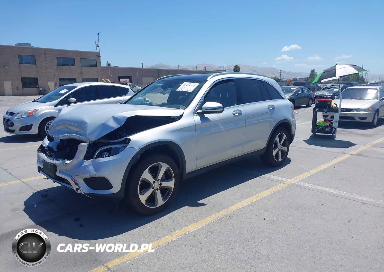 2016 Mercedes-Benz Glc 300 VIN:WDC0G4JB8GF048575 - 2