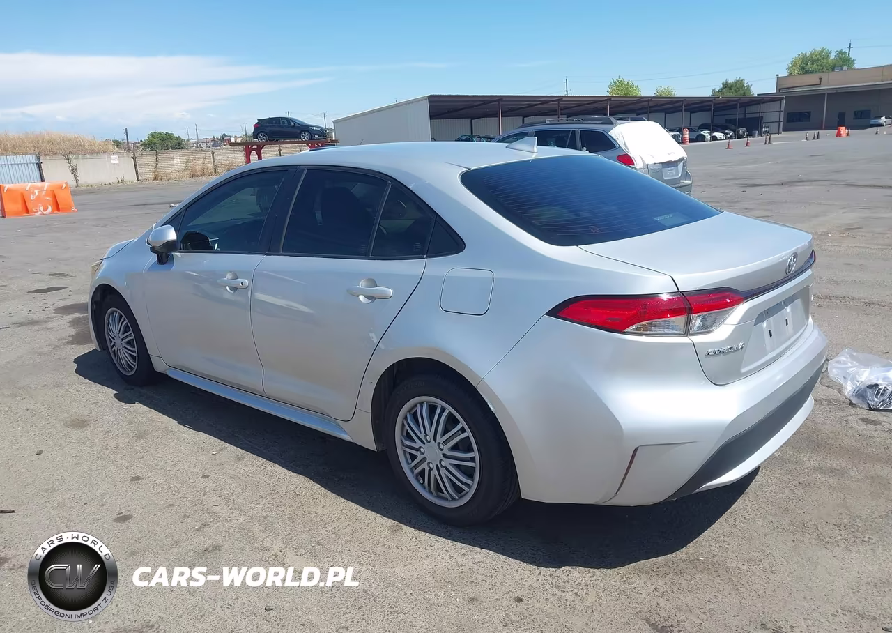 2021 Toyota Corolla Le VIN:JTDEPMAE8MJ186664 - 3