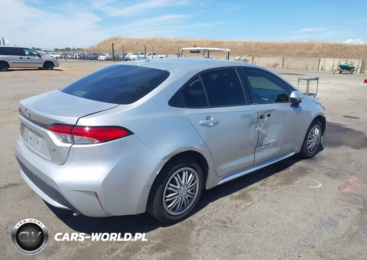 2021 Toyota Corolla Le VIN:JTDEPMAE8MJ186664 - 4