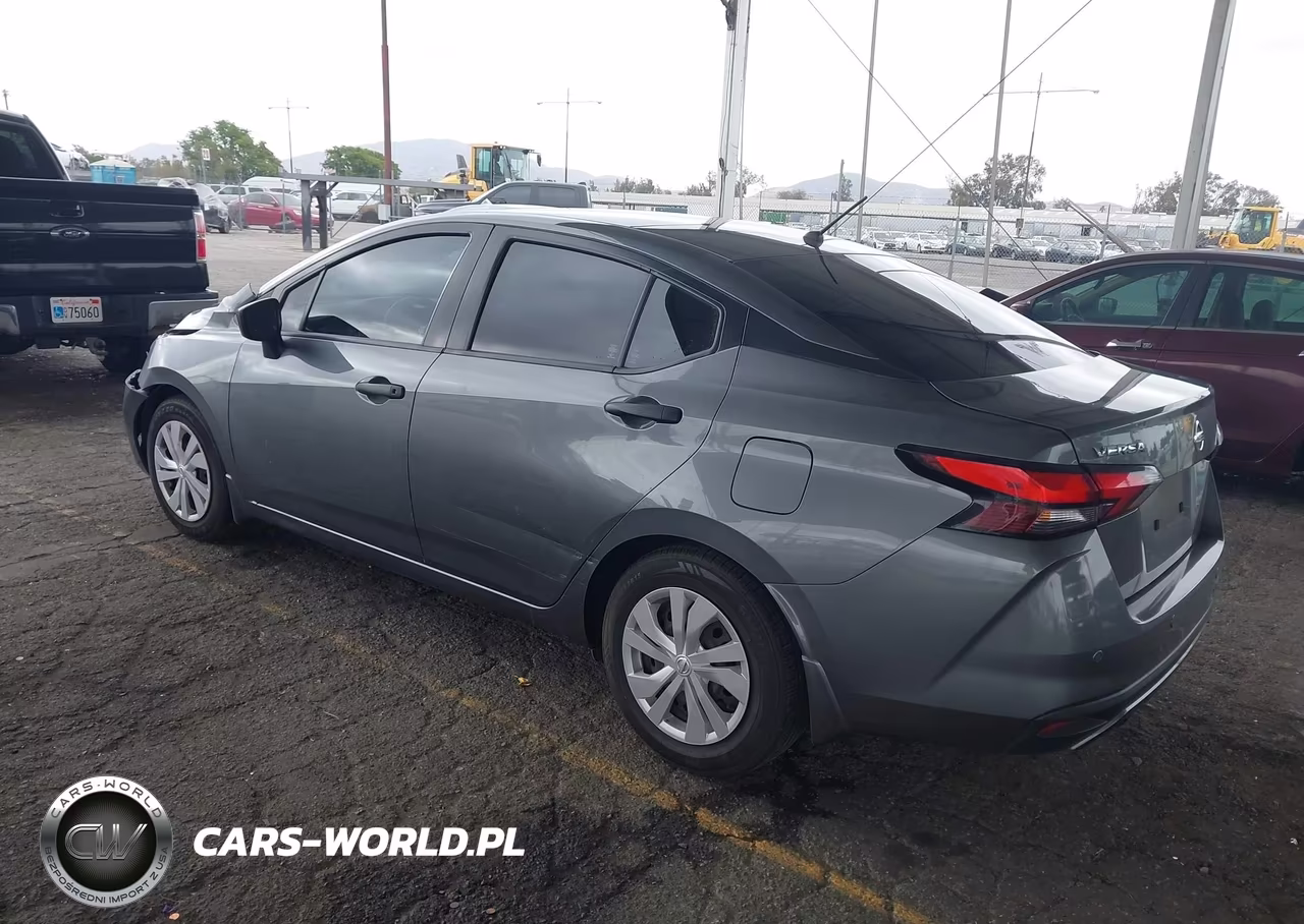 2022 Nissan Versa 1.6 S Xtronic Cvt VIN:3N1CN8DV2NL838966 - 3