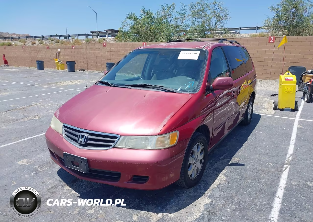 2002 Honda Odyssey Ex-L VIN:2HKRL18732H545573 - 2