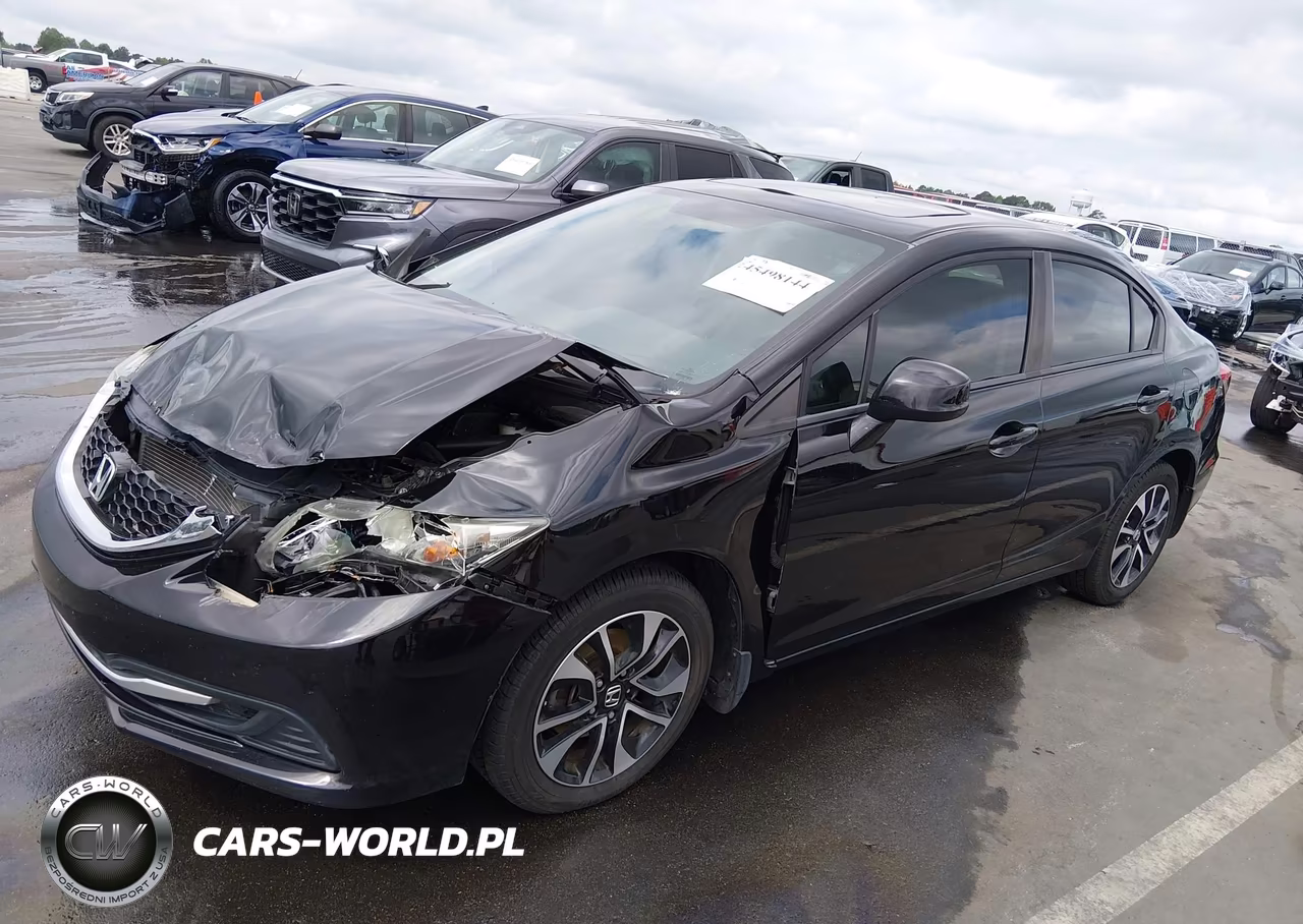 2013 Honda Civic Ex VIN:19XFB2F84DE236533 - 2