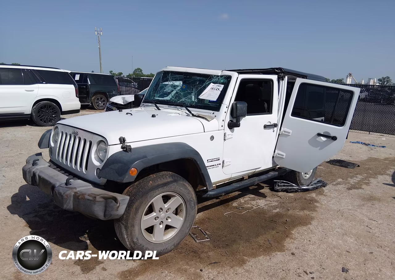 2016 Jeep Wrangler Unlimited Sport VIN:1C4BJWDGXGL187319 - 2