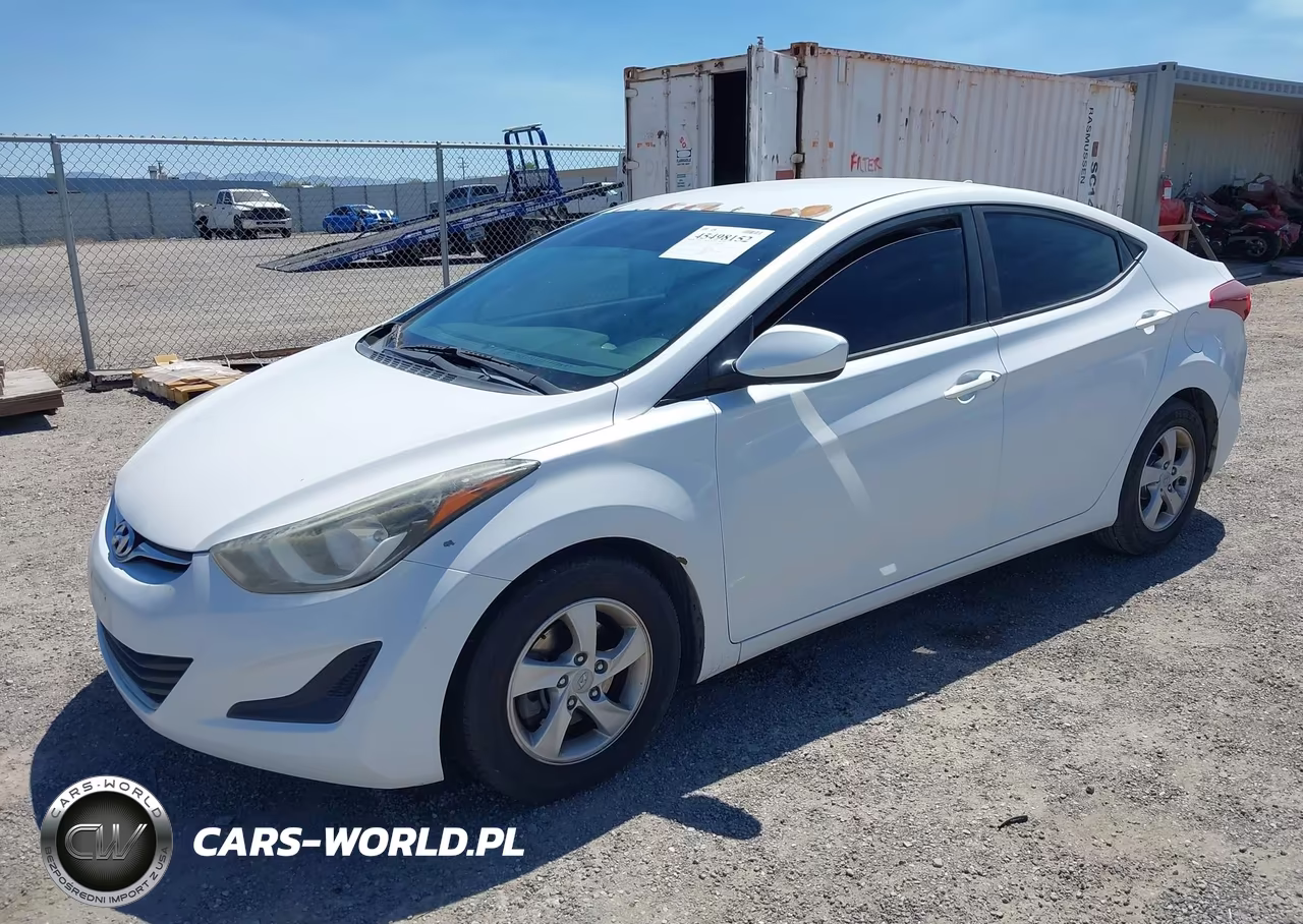 2015 Hyundai Elantra Se VIN:5NPDH4AE0FH574542 - 2
