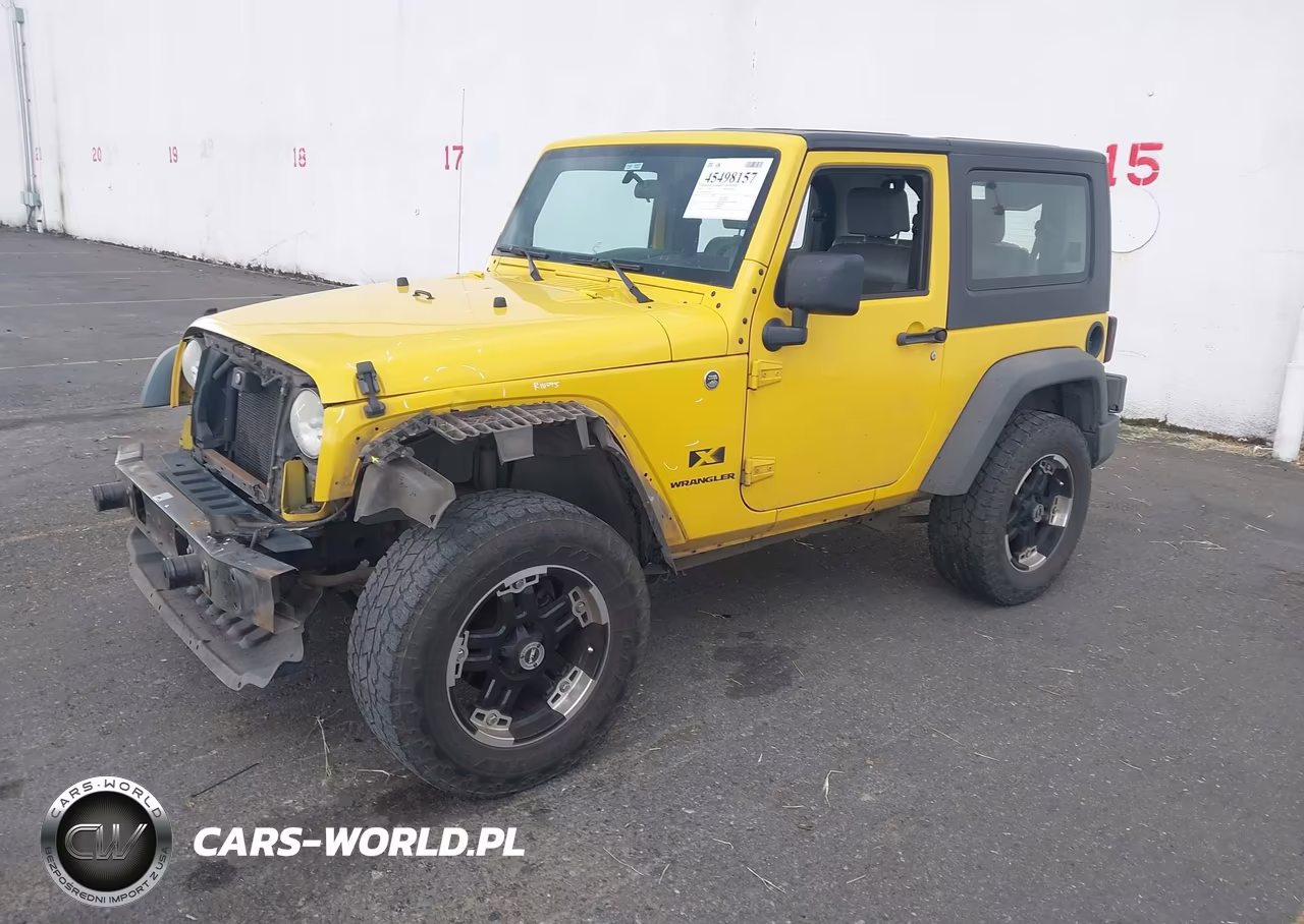 2008 Jeep Wrangler X VIN:1J4FA24198L525942 - 2