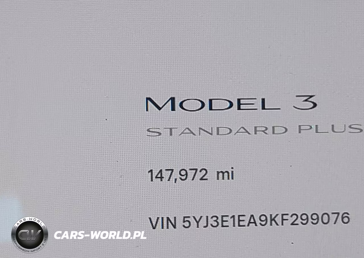 2019 Tesla Model 3 VIN:5YJ3E1EA9KF299076 - 14