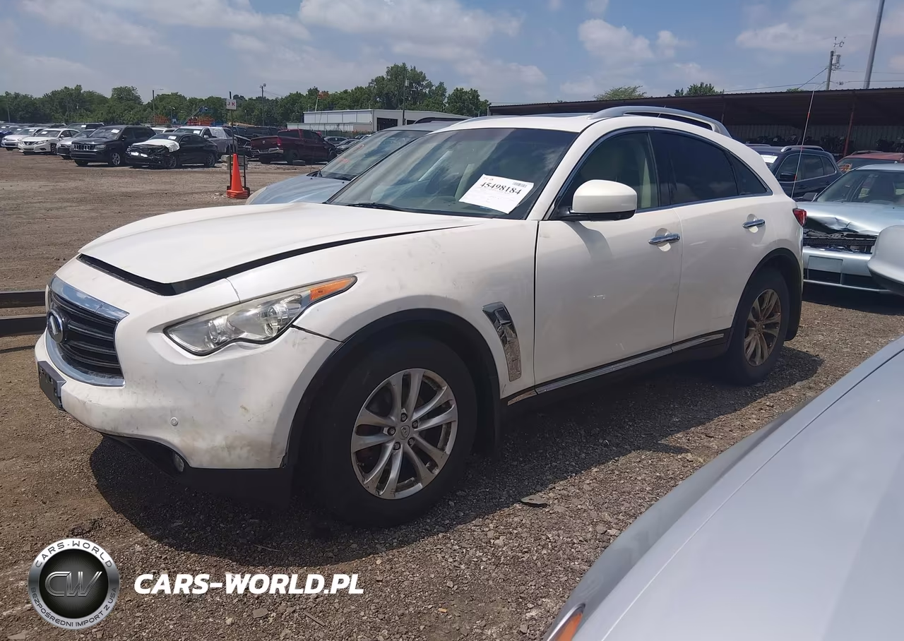 2013 Infiniti Fx37 VIN:JN8CS1MW6DM170054 - 2