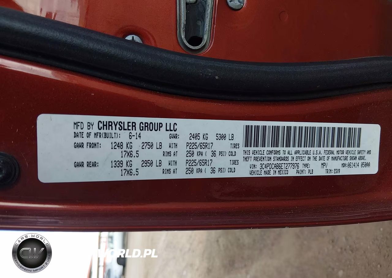 2014 Dodge Journey American Value Pkg VIN:3C4PDCAB6ET277976 - 9
