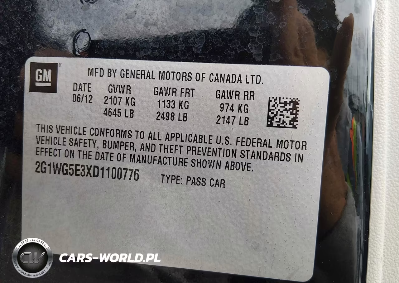 2013 Chevrolet Impala Lt VIN:2G1WG5E3XD1100776 - 9