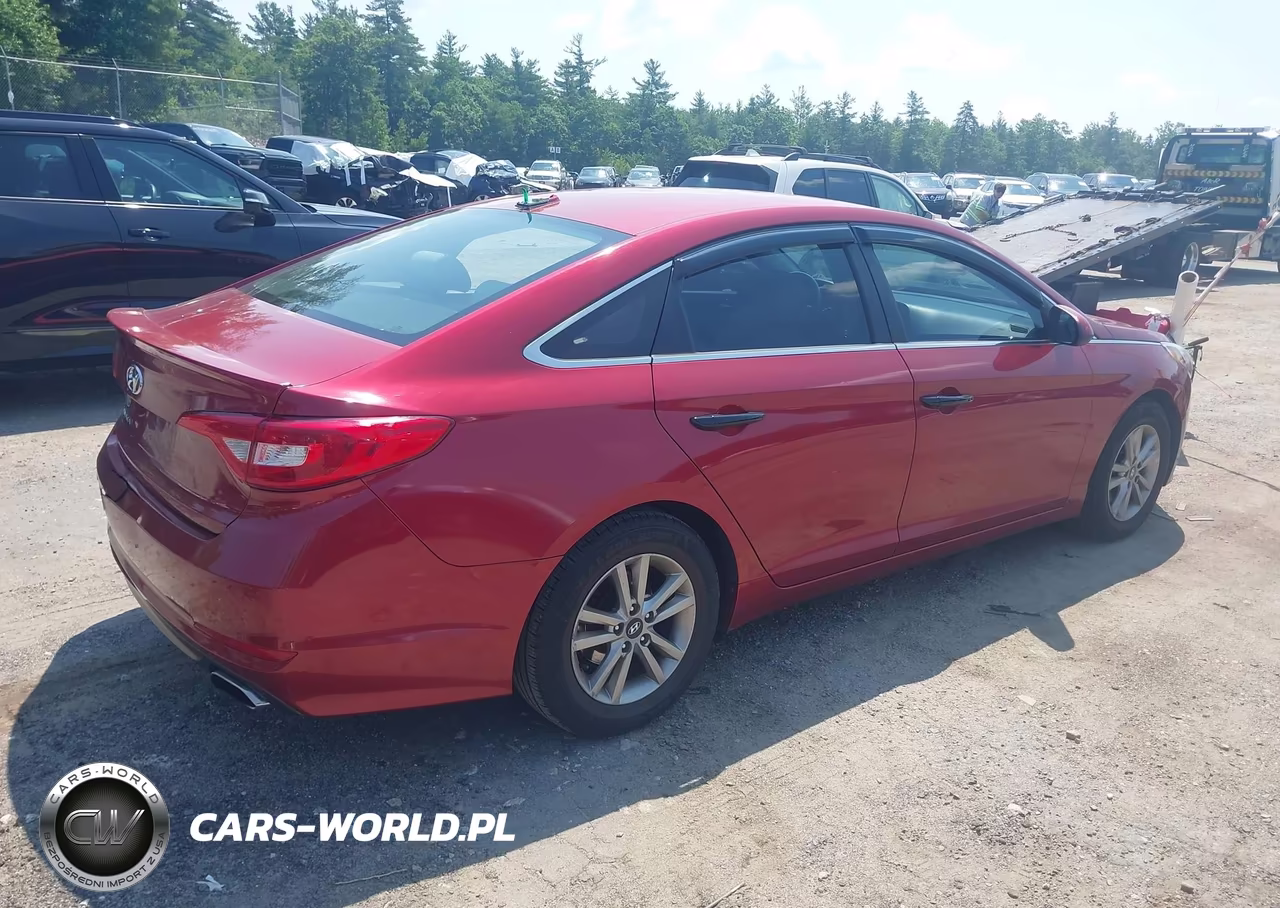 2016 Hyundai Sonata Se VIN:5NPE24AF9GH276541 - 4