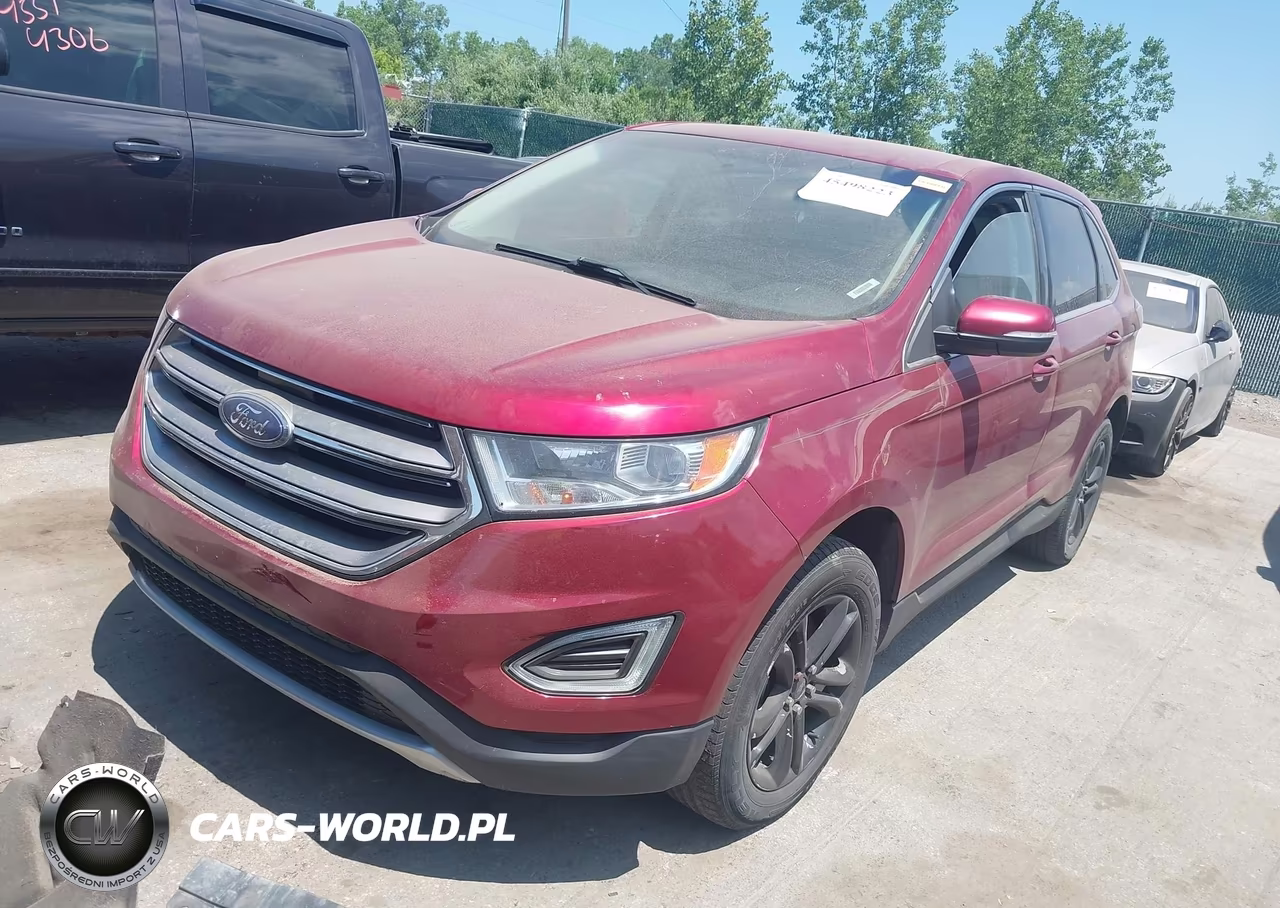 2017 Ford Edge Sel VIN:2FMPK4J98HBC13555 - 2
