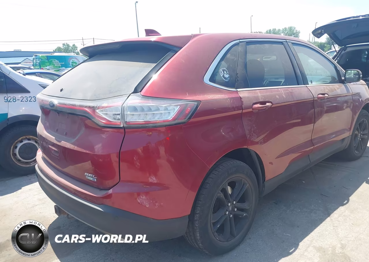 2017 Ford Edge Sel VIN:2FMPK4J98HBC13555 - 4