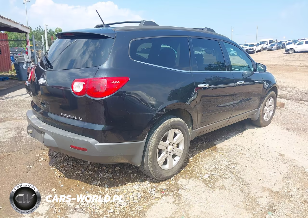 2011 Chevrolet Traverse Lt W-1Lt VIN:1GNKRGED6BJ402998 - 4